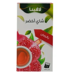 لافينا شاي أخضر بنكهة الرمان 25 كيس