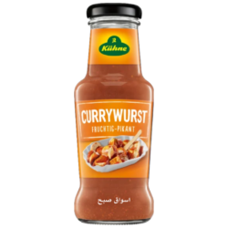 كوهني صلصة الكاريورست فاكهي حار 250 جرام