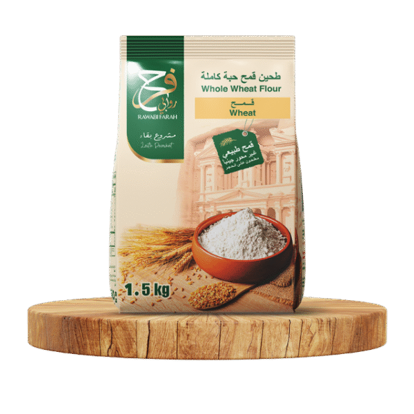 روابي فرح طحين قمح حبة  كاملة 1.5 كيلو