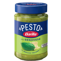 باريلا جينوفيز بيستو ريحان بارميزان ثوم 190 جرام