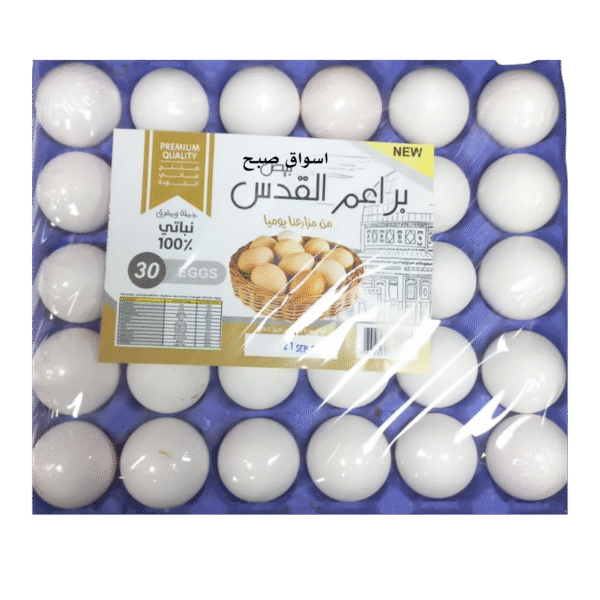 بيض براعم القدس نباتي 30بيضة