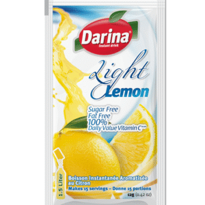 دارينا لايت مشروب سريع التحضير بنكهة الليمون24* 12 جرام