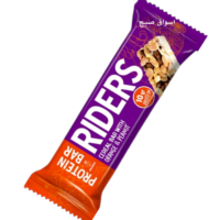 رايدر بروتين بار برتقال و فول سوداني 50 غ