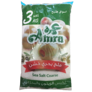 ملح عمرة خشن ٣ كغم