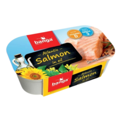 بانجا  سمك السلمون الأطلسي في الزيت 120 جرام