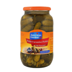 Home خيار مخلل كامل بنكهة الشبت من أمريكان جاردن، 907 غرام