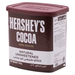 هيرشيز مسحوق كاكاو 100% 230 جرام