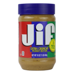 جف زبدة الفول السوداني المقرمشة 454 غرام