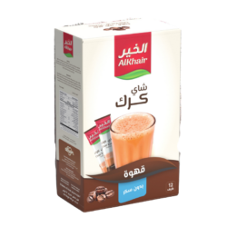 الخير شاي کرك بالقهوة بدون سکر g x 12  x 12