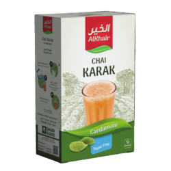 الخير شاي کرك بالهیل بدون سكر g x 15 x 3