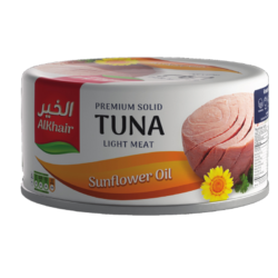 الخير تونا بالزیت80 g