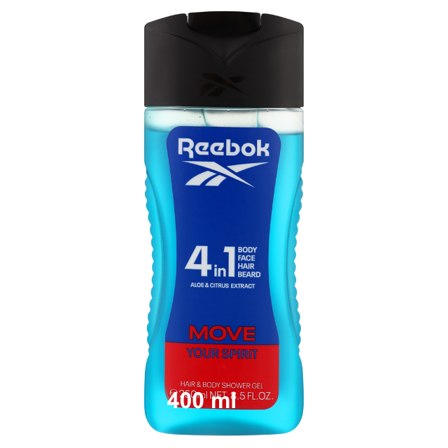 ريبوك جل الاستحمام موف يور سبيرت للرجال 400 مل