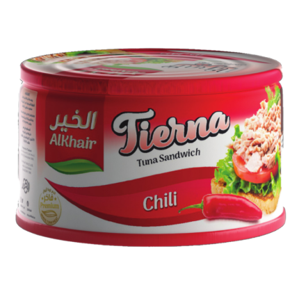 تونا تیرنا بالفلفل 1061620 80 g x 24 Pcs Tierna Tuna with Chili