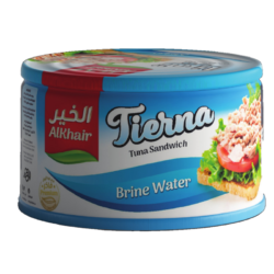 الخير تونا تیرنا بالماء و الملح 185 g