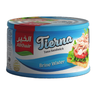 الخير تونا تیرنا بالماء و الملح 185 g