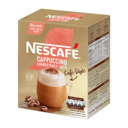ظروف قهوة نسكافيه®  كابتشينو غير محلى 1*10