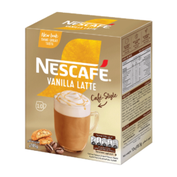 ظروف قهوة نسكافيه®  فانيلا لاتيه1*10