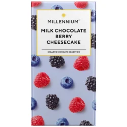 تشيز كيك التوت الألفية بالشوكولاتة بالحليب 100 غرام