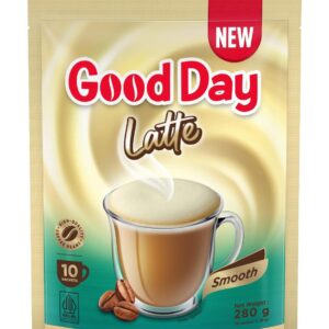 قهوة لاتيه سريعة التحضير من جود داي، 10 أكياس