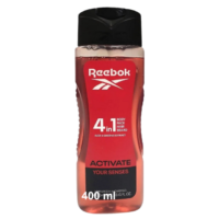 ريبوك جل الاستحمام  أكتيفيت يور سينسز للرجال  400 مل