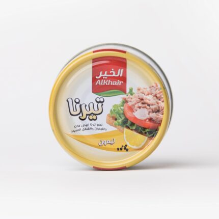 الخير تونا تیرنا باللیمون و الفلفل الاسود 80 g x