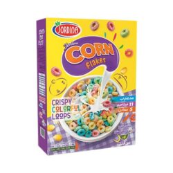 جوردينا كورن فليكس حلقات ملونة  رقائق الذرة 250 غرام