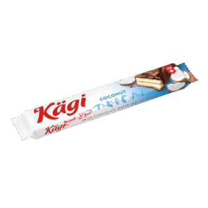 كاجي - بسكويت ويفر بجوز الهند، 25 جرام، 1 إصبع