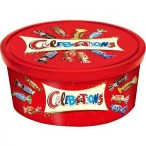 شوكولاته سلبريشن بالحله الجديدة انجلترا 600 غرام 8 اشكال