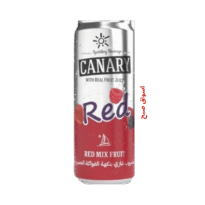 كناري مشروب غازي بنكهة الفاكهة الحمراء 330 مل