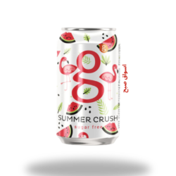 جي صودا خالية من السكر بنكهة بطيخ سمر كراش، 300مل