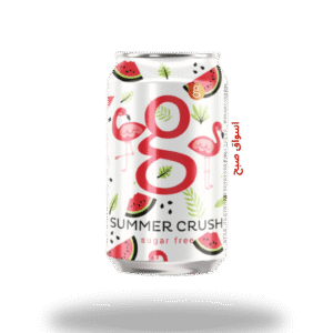 جي صودا خالية من السكر بنكهة بطيخ سمر كراش، 300مل