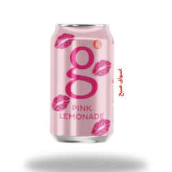 جي مشروب غازي ليمون وردي 300مل