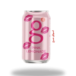 جي مشروب غازي ليمون وردي 300مل