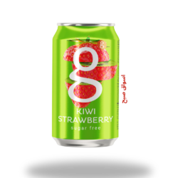 جي بينك كيوي وفراولة خالي من السكر 300 مل