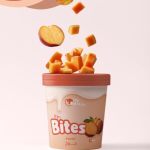 آيس كريم من خوخ ( Icy Bites(155 ml