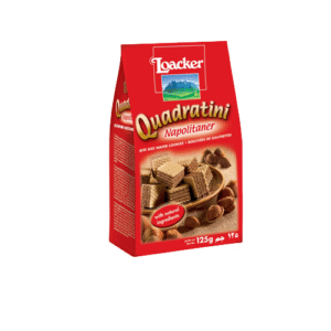 لواكر ويفر بنكهة الشوكولاتة و البندق 125 غم