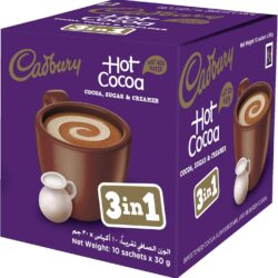 بودرة كاكاو ساخن 3في1  - 30 جم - 10 عبوات