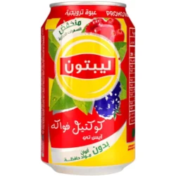ليبتون آيس تي كوكتيل فواكه 320 مل