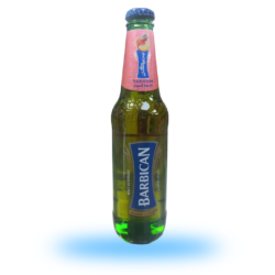 باربيكان زجاج بنكهة الخوخ  330 مل