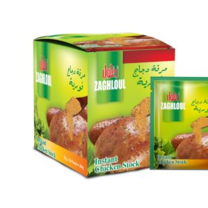 زغلول مرقة دجاج فورية 18غ*16 باكيت