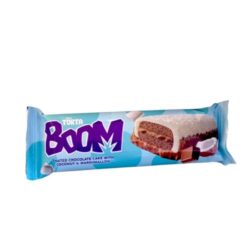 تورتا كيك كاكاو محشو كريمه الشوكولاتة  ومغطي بجوز الهند