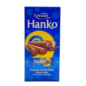 هانكو ويفر محشو بالكريمة ومغلف بالشوكولاتة – من بيكاديلي، 24 قطعة × 21 جم