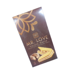 ويفر مستر لوف بنكهة الحلاوة والشوكولاتة.  12 قطعه