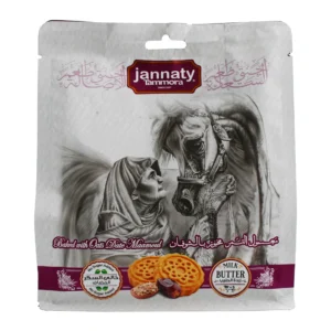 جنتي معمول شوفان بالتمر بدون سكر 350 جم