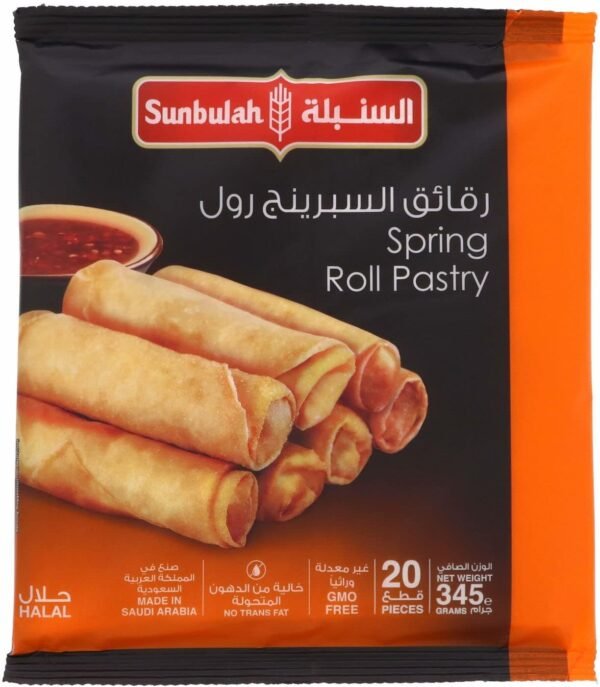 السنبلة رقائق السبرينج رول 345 جرام (20 قطعة)
