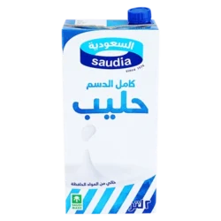السعودية حليب كامل الدسم 2 لتر