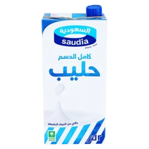 السعودية حليب كامل الدسم 2 لتر