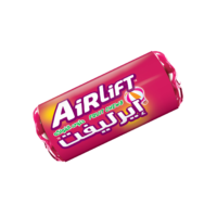 حلوى مضغ بنكهة الفواكه من Airlift. 