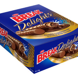 علبة شوكولاتة   الحليب من تيفاني بريك ديلايتس 24 قطعة