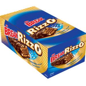 علبة شوكولاتة ويفر مقرمشة تيفاني بريك ريزو مع الكراميل 24 قطعة